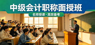 中级会计职称面授培训班